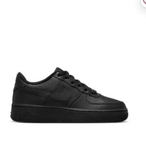 Nike Air Force 1 Black Sneakers -Size 10
